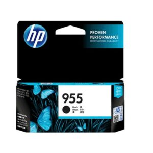 HP 955 Original Ink Cartridge for OfficeJet Pro 8210/ 8216/8218/7740/8710 Printer Series 1000 Pages Yield Black