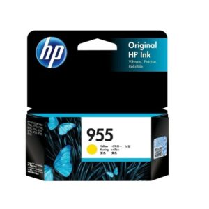 HP 955 Original Ink Cartridge for OfficeJet Pro 8210/ 8216/8218/7740/8710 Printer Series 700 Pages Yield Yellow