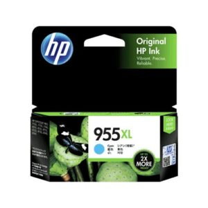 HP 955XL Original Ink Cartridge for OfficeJet Pro 8210/ 8216/8218/7740/8710 Printer Series 1600 Pages Yield Cyan