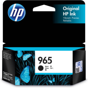 HP 965 Original Ink Cartridge for OfficeJet Pro 9010/9020 Printer Series 1000 Pages Yield Black
