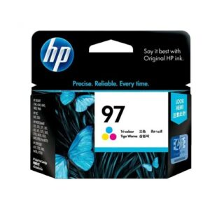 HP 97 Original Ink Cartridge for Photosmart 8450 8150 2710 2610 375 & 325 Printer Series 560 Pages Yield Tri-color