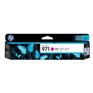 HP 971 Original Ink Cartridge for Officejet Pro X451dn/X451dw/X551dw/X476dn Printer Series 2500 Pages Yield Magenta