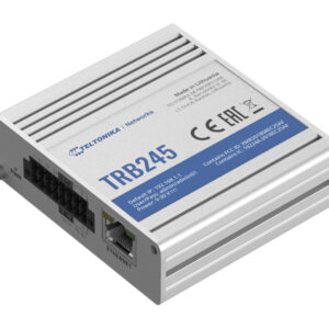 TRB245 is a compact industrial 4G (LTE) gateway equipped with an Ethernet port