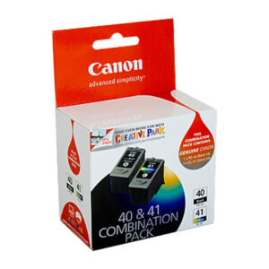 TWIN COMBINATION PACK 1X PG40 BLACK INK CART; 1X CL41 FINE COLOUR INK CART
