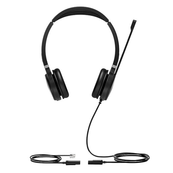 The Yealink YHS36 is an over-the-head style headset that is made for the office workers