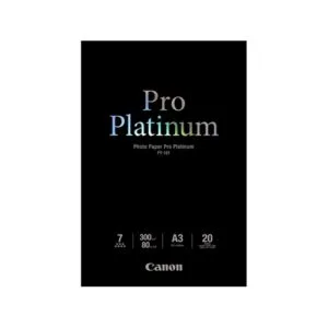 Canon20 SHEETS A3 300GSM PHOTO PAPER PRO PLATINUMPaper & Media