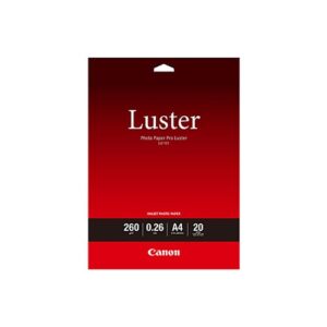 A4 PROFESSIONAL LUSTER TEXTURE 260 GSM 20 SHEETS PER PACK FOR PIXMA PRO