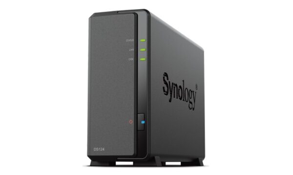Synology DiskStation DS124 1-Bay 3.5" Diskless 1xGbE NAS (Tower)