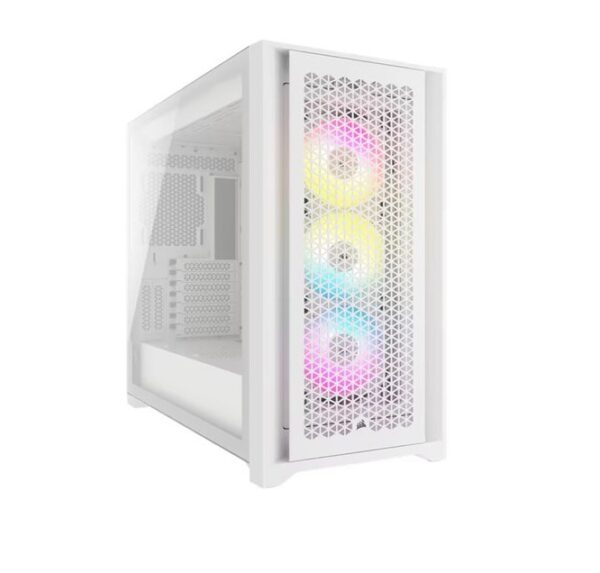 The CORSAIR 5000D RGB AIRFLOW is a mid-tower ATX case with high-airflow design