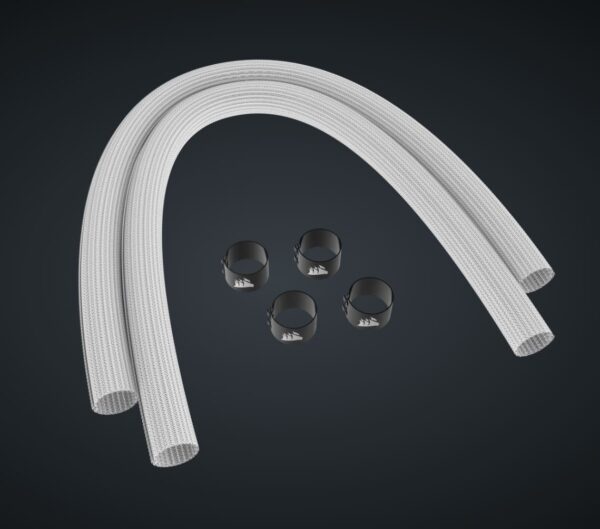 CORSAIR Sleeving Kit for AIO CPU Coolers - 400mm - White