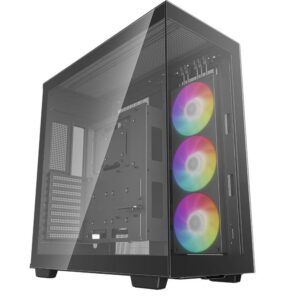 CH780The CH780 is a majestic premium ATX+ case that places an emphasis on displaying the beauty of the high-end hardware inside. Air flow and radiator compatibility are not ignored