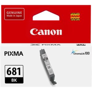 CANON CLI681BK BLACK INK TANK 250 PAGES FOR TR7560 TR8560 TS6160 TS8160 TS9160