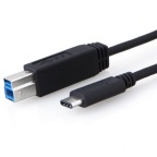 Connect a new USB-C™ device to a USB-B device with this 1m USB-C to USB-B cable. With a bandwidth of 10 Gbps