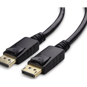 Astrotek DisplayPort DP Cable 2m - 20 pins Male to Male 1.2V 30AWG Gold Plated Assembly type Black PVC Jacket RoHS