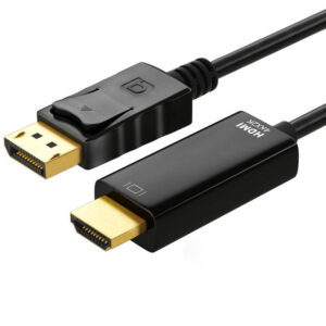 Astrotek DisplayPort DP Male to HDMI Male Cable 4K Resolution For Laptop PC to Monitor Projector HDTV Video Cable 1M