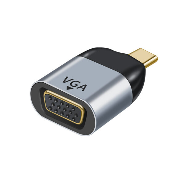 Astrotek USB-C to Mini DP DP DisplayPort Male to Female adapter support 1080P@60Hz QXGA (2048x1536) QWXGA (2048x1280) WUXGA (1920x1200 RB) UXGA (1600x1200) Aluminum shell Gold plating for Windows Androids Mac OS From USB-C video souce to VGA monitor