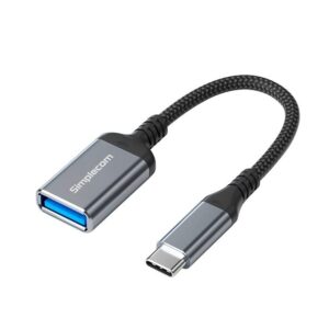 Simplecom CA121 USB-C Male to USB-A Female USB 3.0 OTG Adapter Cable