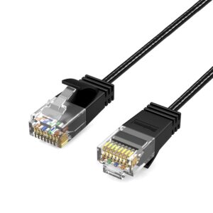 Simplecom CAE610 Ultra Slim Flexible Cat6A UTP Ethernet Cable 10Gbps 1M