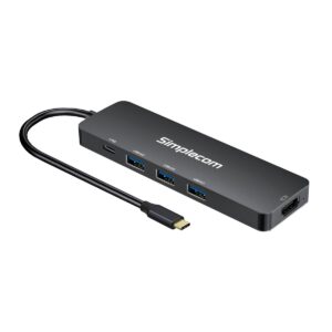 Simplecom CH545 USB-C 5-in-1 Multiport Adapter Docking Station