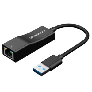 Simplecom NU302 SuperSpeed USB 3.0 to RJ45 Gigabit 1000Mbps Ethernet Net