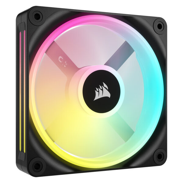 The Corsair iCUE QX140 RGB fan expansion kit features 1 x QX140 RGB fan with speeds of up to 2000 RPM