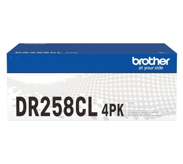 Brother DR-258CL DRUM UNIT TO SUIT MFC-L8390CDW/MFC-L3760CDW/MFC-L3755CDW/DCP-L3560CDW/DCP-L3520CDW/HL-L8240CDW/HL-L3280CDW/HL-L3240CDW -Up to 30