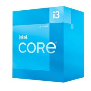Intel i3-12100 CPU 3.3GHz (4.3GHz Turbo) 12th Gen LGA1700 4-Cores 8-Threads 8MB 65W UHD Graphic 730 Unlocked Retail Box Alder Lake
