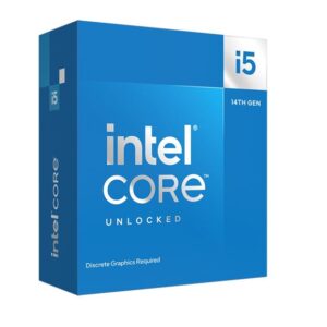 Intel i5 14600KF CPU 4.0GHz (5.3GHz Turbo) 14th Gen LGA1700 14-Cores 20-Threads 44MB 125W Graphic Card Required Unlocked Retail Raptor Lake no Fan