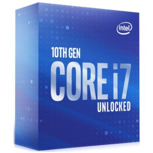 New Intel Core i7-10700K CPU 3.8GHz (5.1GHz Turbo) LGA1200 10th Gen 8-Cores 16-Threads 16MB 95W UHD Graphic 630 Retail Box 3yrs Comet Lake