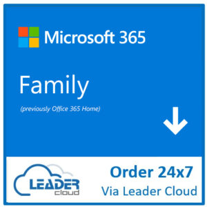 Microsoft ESD 365 Family / Home ( ESD Product Key Via CSP Portal - No Refund