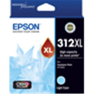 EPSON 312XL LIGHT CYAN INK CLARIA PHOTO HD XP-8500