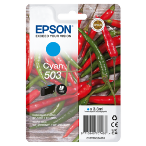 EPSON 503 STD CYAN INK XP-5200 WF-2960