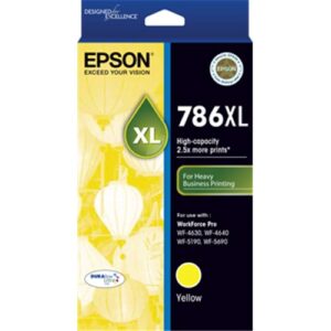 EPSON 786XL YELLOW INK CART FOR WORKFORCE PRO WF-4640 WF-4630