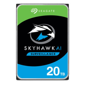 Seagate 20TB 3.5" SkyHawk AI Surveillance SATA 6Gb/s HDD 256MB Cache