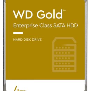 WD WD4003FRYZ 4TB Gold 3.5" SATA 6Gb/s 512e Enterprise Hard Drive - Form Factor: 3.5" - Interface: SATA 6Gb/s - 512e - RoHS Compliant - Performance Class: 7200 RPM - Cache: 256MB - Data Transfer Rate: 255MB/s - MTBF: 2