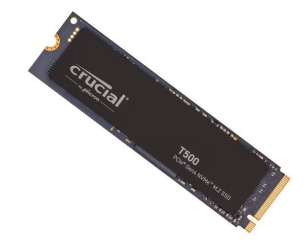 Crucial T500 2TB Gen4 NVMe SSD - 7400/7000 MB/s R/W 1200TBW 1440K IOPs 1.5M hrs MTTF with DirectStorage