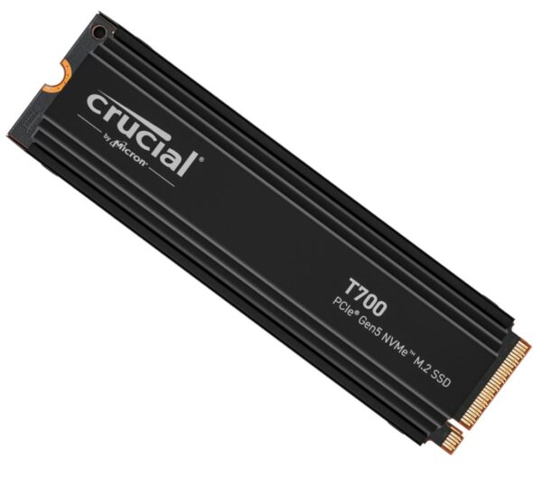 Crucial T700 1TB Gen5 NVMe SSD with Heatsink