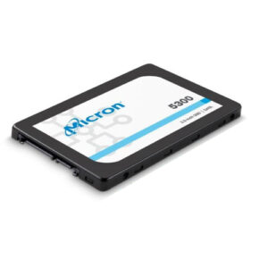 Micron 5300 MAX 3.84TB 2.5" SATA3 Enterprise SSD 96L 3D TLC NAND 540R/520W MB/s 95K/34K IOPS 24.5K TBW non-SED 7mm Server Data Centre 3 Mil hrs 5yrs