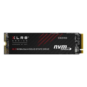 PNY CS3140 1TB NVMe SSD Gen4x4 M.2 7500MB/s 5650MB/s R/W 1800TBW 2M hrs MTBF for PS5 5yrs wty