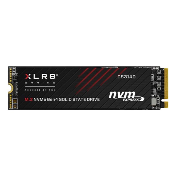 PNY CS3140 1TB NVMe SSD Gen4x4 M.2 7500MB/s 5650MB/s R/W 1800TBW 2M hrs MTBF for PS5 5yrs wty