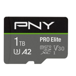 PNY P-SDU1TBV32100PRO-GE   Micro SD Pro Elite U3/A2/V30 1TB