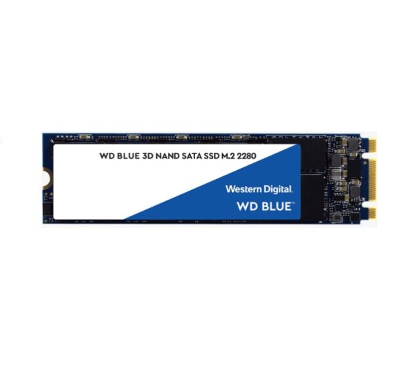 Western Digital WD Blue 1TB M.2 SATA SSD 560R/530W MB/s 95K/84K IOPS 400TBW 1.75M hrs MTTF 3D NAND 7mm 5yrs Wty