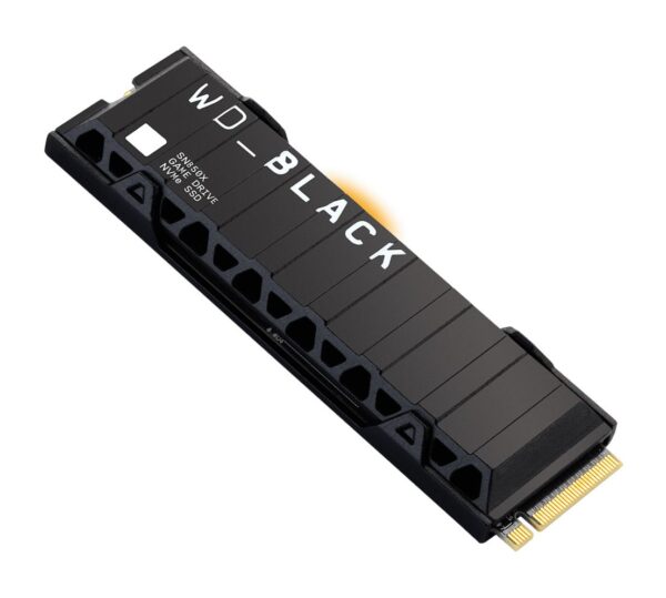 Western Digital WD Black SN850X 2TB Gen4 NVMe SSD for PS5 - 7300MB/s 6600MB/s R/W 1200TBW 1200K/1100K IOPS 1.75M Hrs MTBF M.2 PCIe4.0 5yrs Heatsink