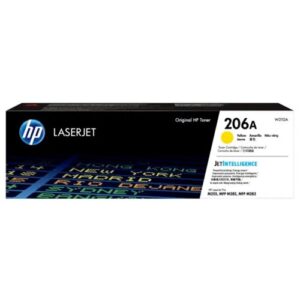 HP 206A Original LaserJet Toner Cartridge for M255 and MFP M282 Printer Series 1250 Pages Yield Yellow