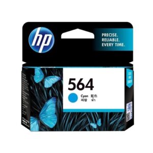 HP 564 Original Ink Cartridge for Photosmart D5400/D7500 Printer Series 300 Pages Yield Cyan