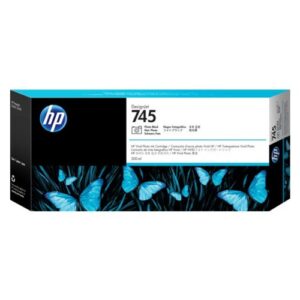 HP 745 DesignJet Ink Cartridge for Z2600 and Z5600 PostScript Printers 300mL Photo Black