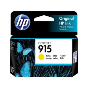 HP 915 Original Ink Cartridge for OfficeJet 8010/8020/8030 Printer Series 315 Pages Yield Yellow