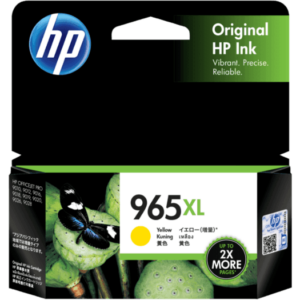 HP 965XL Original Ink Cartridge for OfficeJet Pro 9010/9020 Printer Series 1600 Pages Yield Yellow