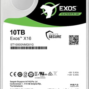Seagate Exos X16 ENTERPRISE 512E/4 KN INTERNAL 3.5" SATA DRIVE