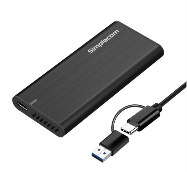 Simplecom SE502C SATA M.2 SSD to USB-C Enclosure USB 3.2 Gen1 5Gbps